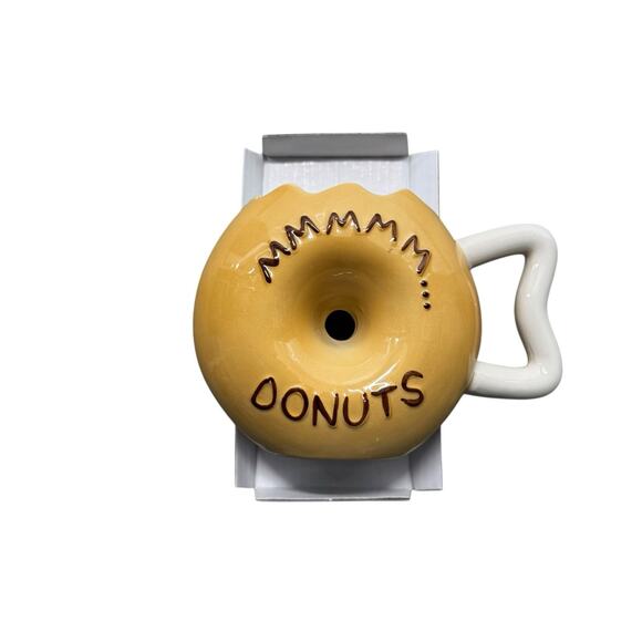 Bigmouth Inc Ceramic Frosted Donut Coffee Mug 16oz Cup New In Box - Picture 7 of 7